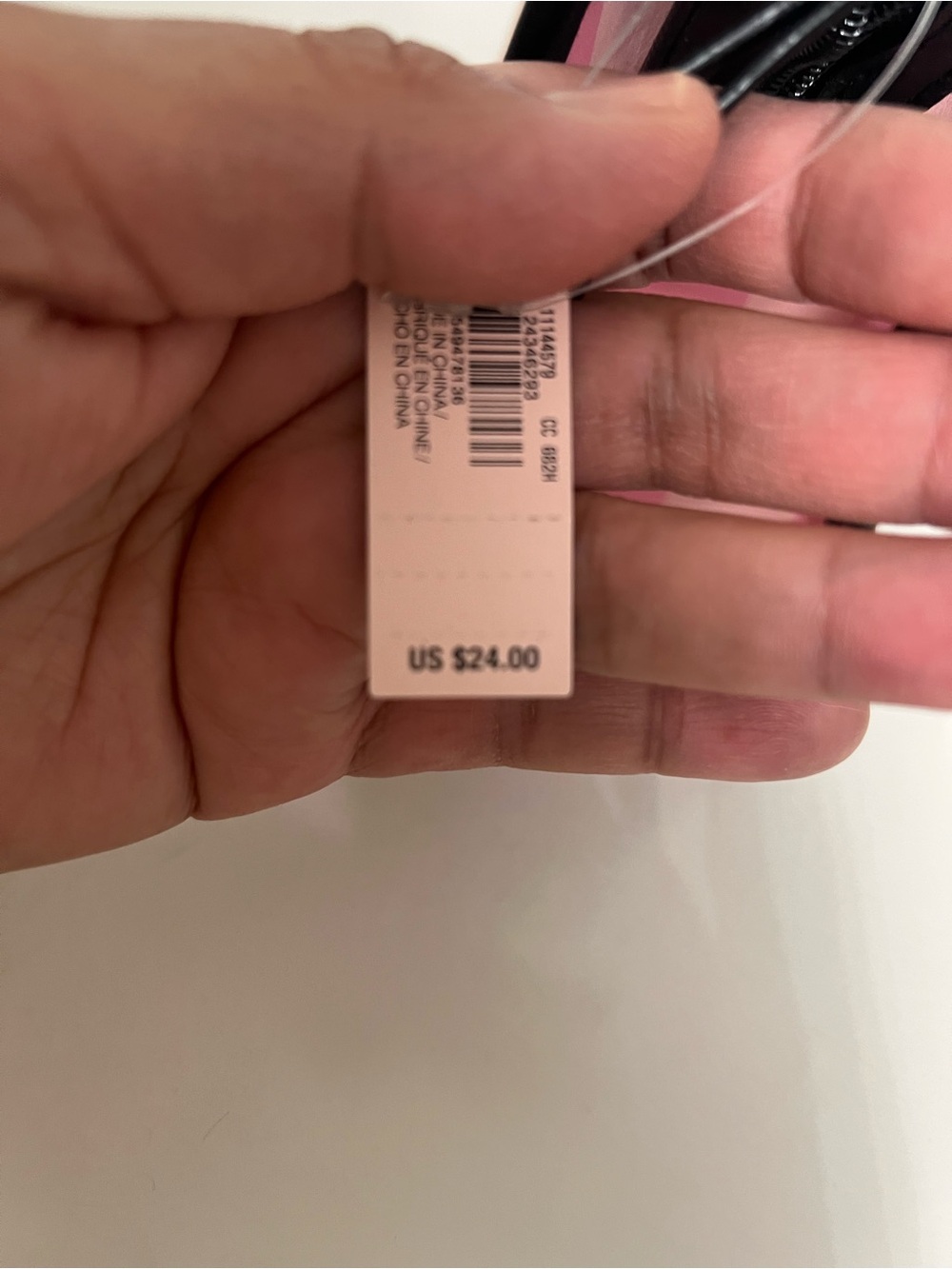 Victoria's Secret Pink Striped Clear Travel Cosmetic Pouch - Picture 5 of 6